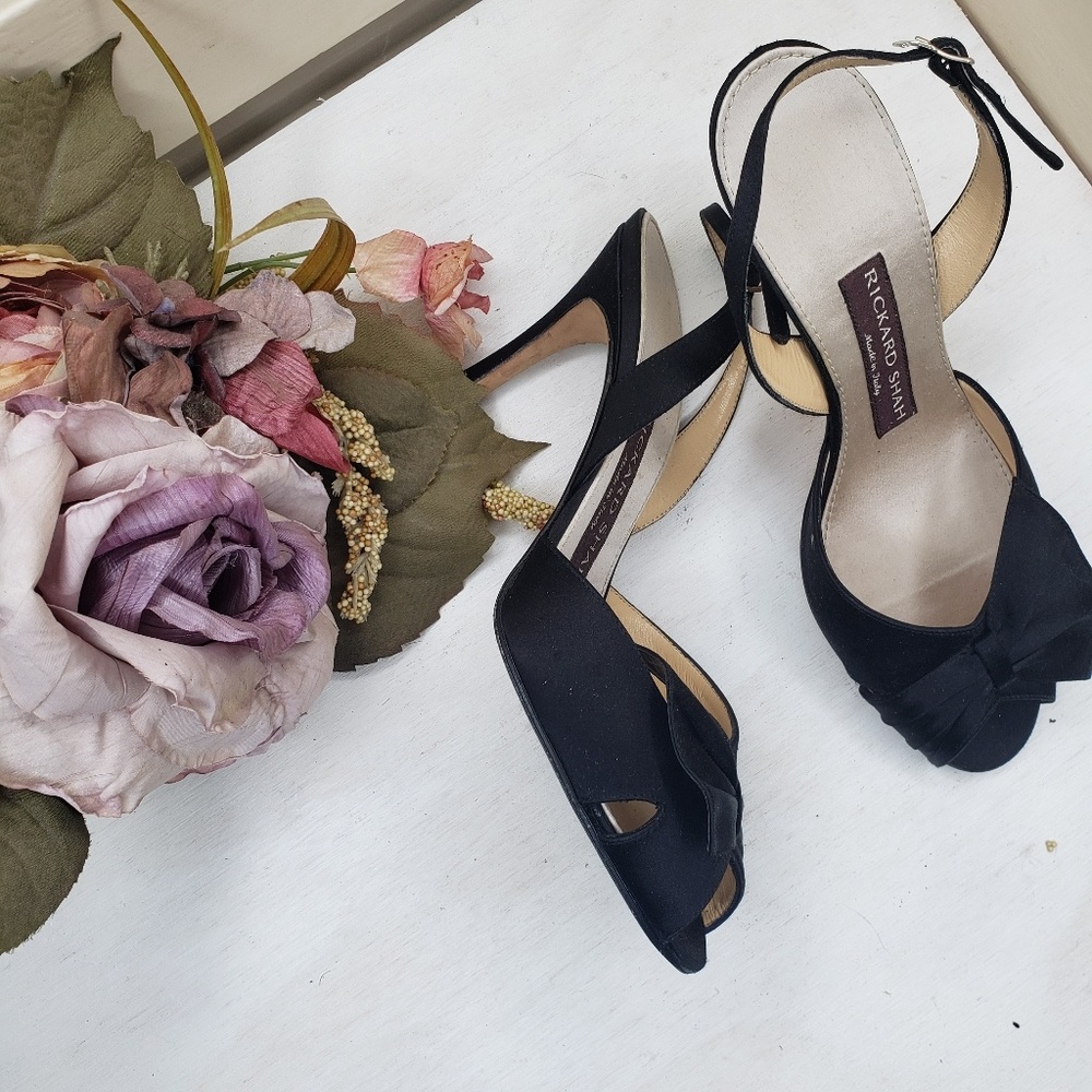 Rickard Shah Strappy Sandals with Bow